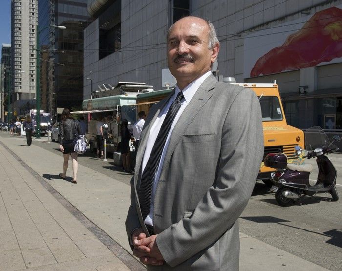   Farid Rohani, un homme d'affaires canadien perse, à Vancouver.