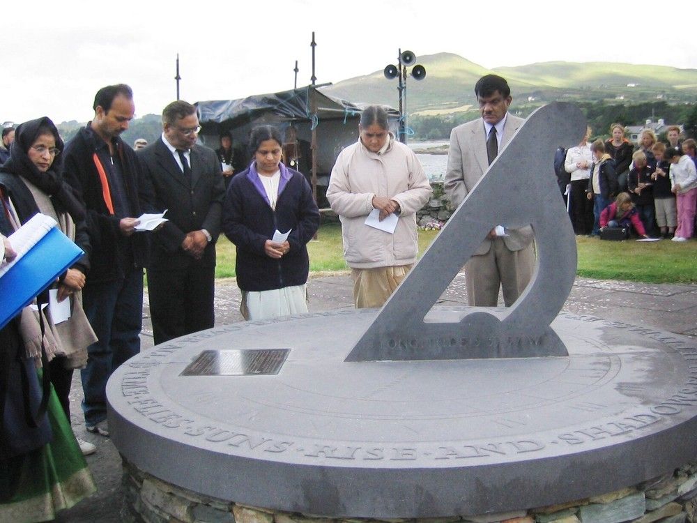  Relatives and friends of Air Indian victims at the memorial in the seaside village of Ahakista in Ireland, in 2004.