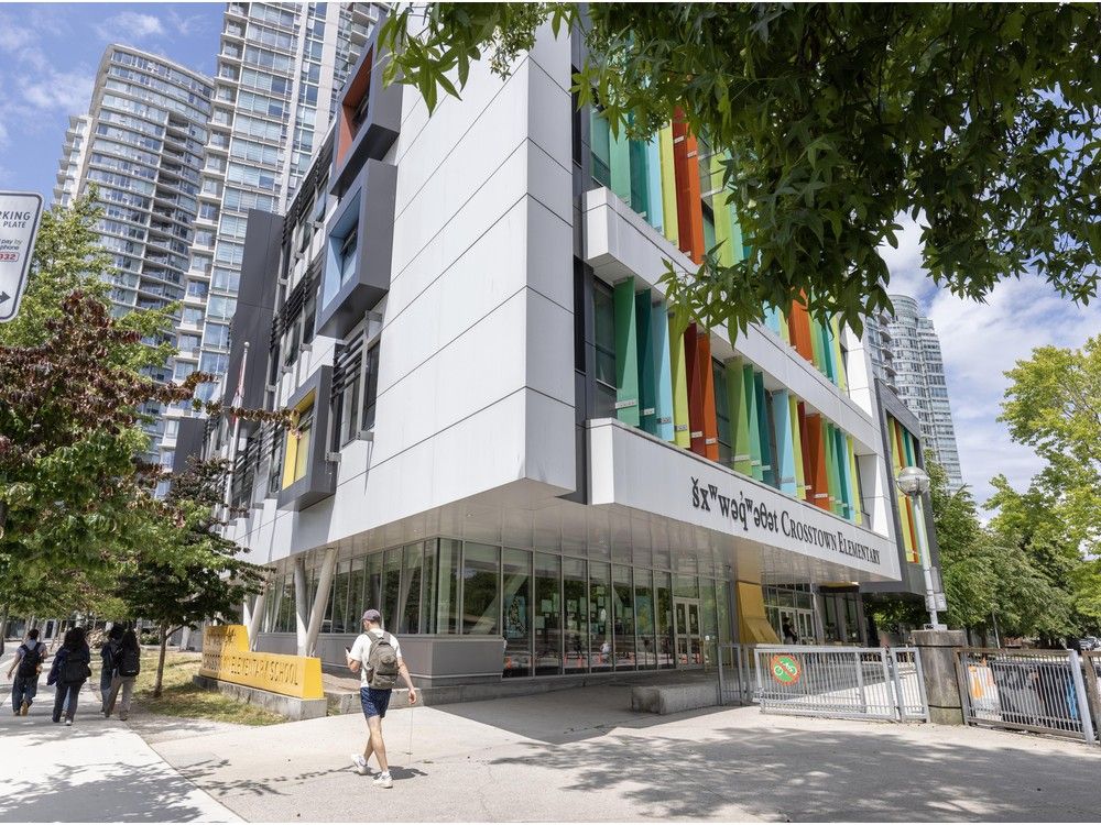 šx?w?q?????t Crosstown Elementary School in Vancouver, B.C. June 17, 2025. šx?w?q?????t Crosstown Elementary School in Vancouver, B.C. June 17, 2025.