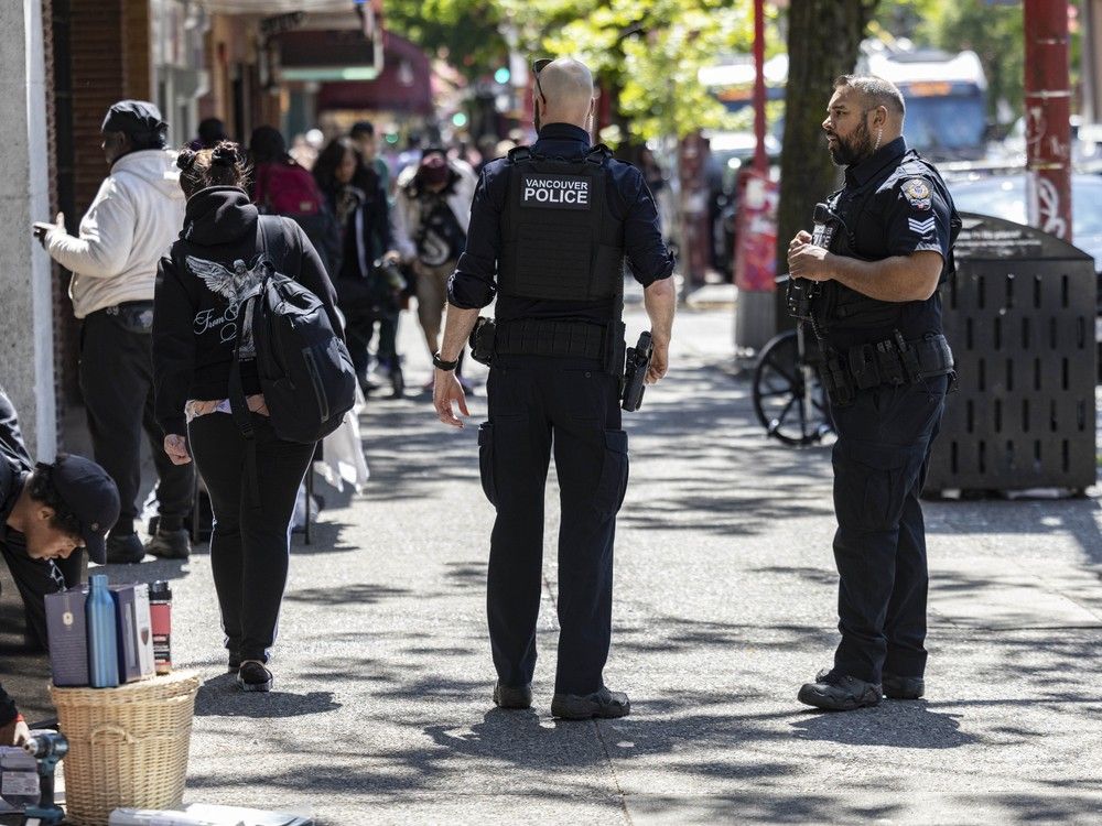 VPD responds to whistleblower claims about DTES arrest quotas | Vancouver Sun