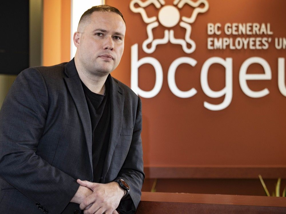  paul finch is the president of the b.c. general employees’ union.