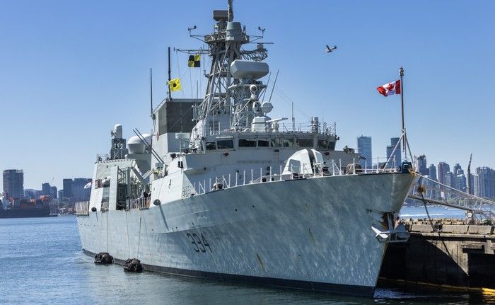 HMCS Regina arrives for Fleet Week at Burrard Dry Dock Pier in North Vancouver on June 30, 2025. HMCS Regina arrives for Fleet Week at Burrard Dry Dock Pier in North Vancouver on June 30, 2025.