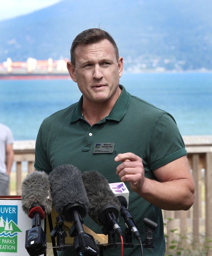 Vancouver Park commissioner Brennan Bastyovanszky in June, 2004. Vancouver Park commissioner Brennan Bastyovanszky in June, 2004.