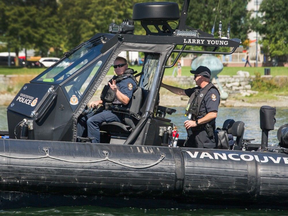 VPD marine unit patrols in 2020.