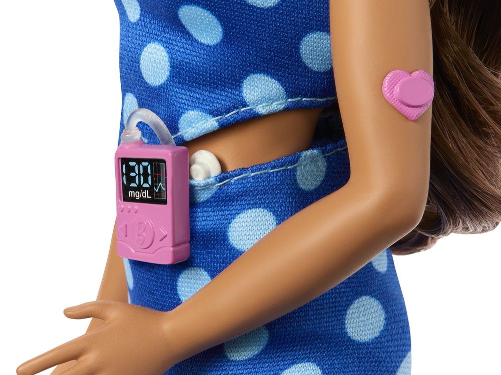 Mattel Inc. has released a new Barbie doll with Type 1 Diabetes.