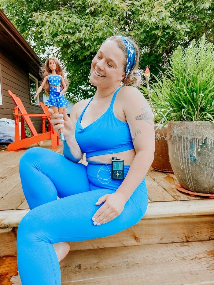  as a new mother, bella bucchiotti says the representation can impart an important message to children living with t1d: “you’re not broken, and you’re not alone.”