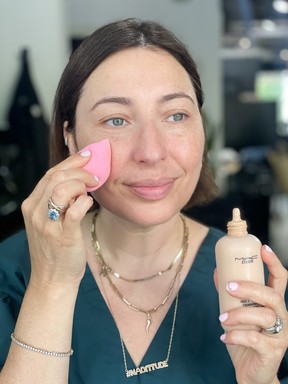 Natural makeup doesn't mean sacrificing all elements of glam, beauty expert Nadia Albano says. Handout/