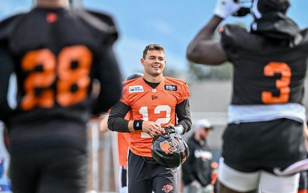 A strong first quarter Sunday will surely bring smiles to B.C. Lions like Nathan Rourke. considering how much t they've struggled early in games to date.