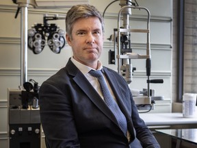 Dr. Greg Moloney in his Vancouver office. Photo: Arlen Redekop Photo by Arlen Redekop /PNG