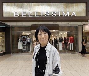 Bellissima West owner Serena Kwei in Metrotown Burnaby, July 9, 2025.