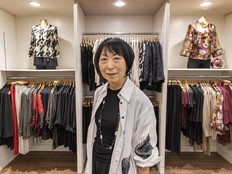 Bellissima West owner Serena Kwei in Metrotown Burnaby, July 9, 2025.