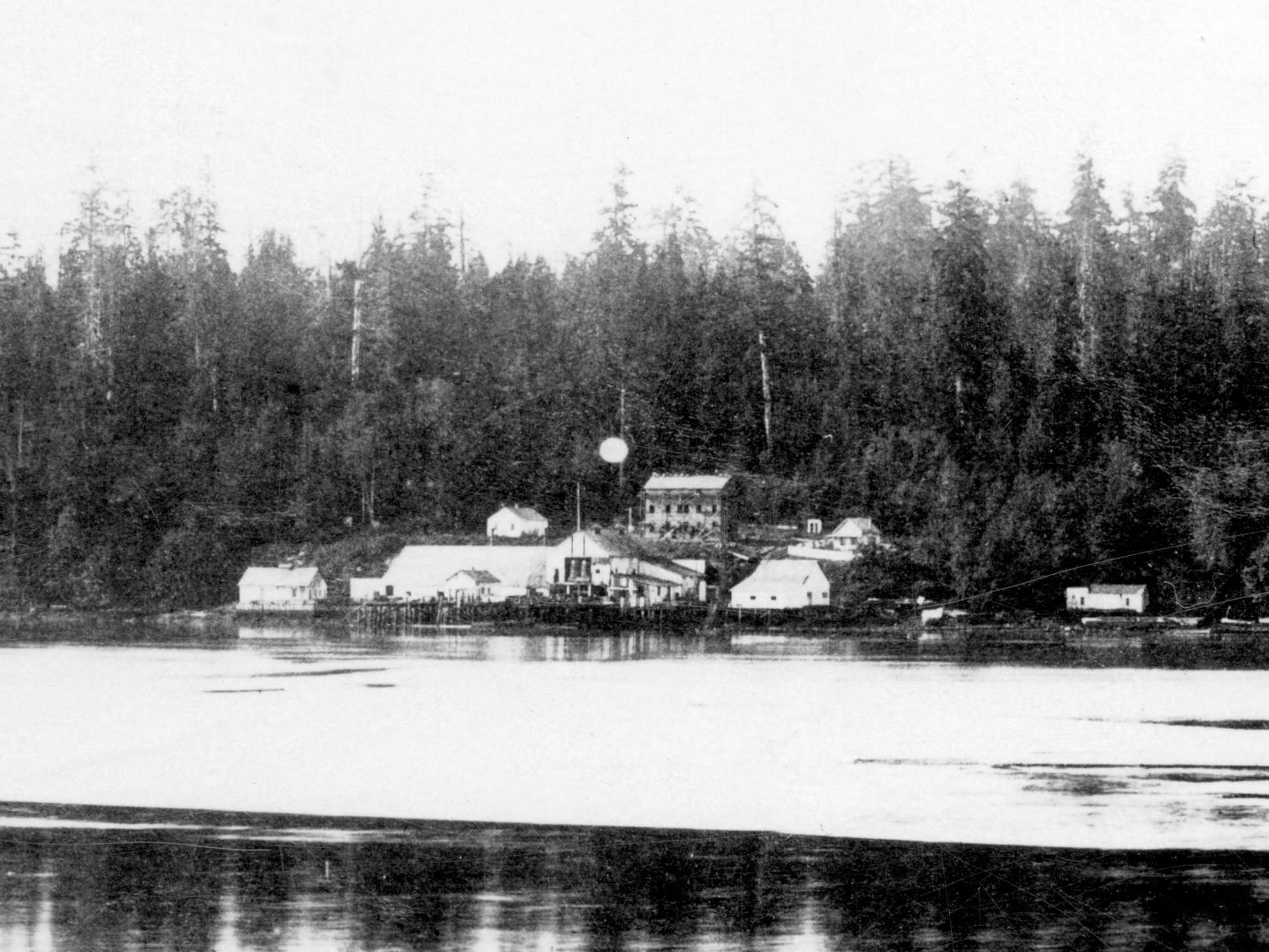  spratt’s oilery in coal harbour, 1884, in a photograph taken by maj. james matthews.