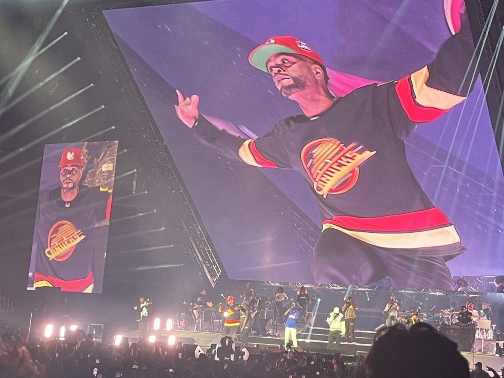 Method Man of the Wu-Tang Clan performs in a Vancouver Canucks Evander Kane Jersey at Rogers Arena on June 30, 2025, for their Wu-Tang Forever: The Final Chamber tour. Method Man of the Wu-Tang Clan performs in a Vancouver Canucks Evander Kane Jersey at Rogers Arena on June 30, 2025, for their Wu-Tang Forever: The Final Chamber tour.