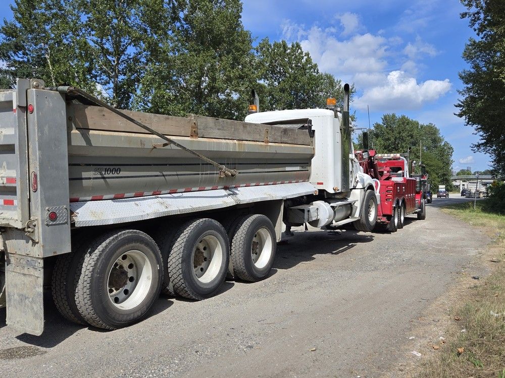A second driver from the same trucking company has been hit with fines again after being pulled over for impaired driving on July 3, 2025 in Burnaby, B.C. Burnaby RCMP said the driver was banned from driving for 90 days, the truck was impounded for 30 days, and the driver was handed three violation tickets totalling $1,300. A second driver from the same trucking company has been hit with fines again after being pulled over for impaired driving on July 3, 2025 in Burnaby, B.C. Burnaby RCMP said the driver was banned from driving for 90 days, the truck was impounded for 30 days, and the driver was handed three violation tickets totalling $1,300.