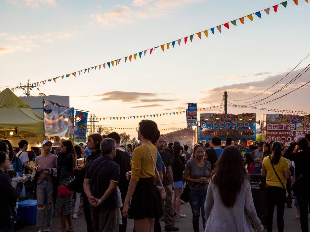  the night market is a hub of activity, shopping and food in richmond, b.c. courtesy, tourism richmind