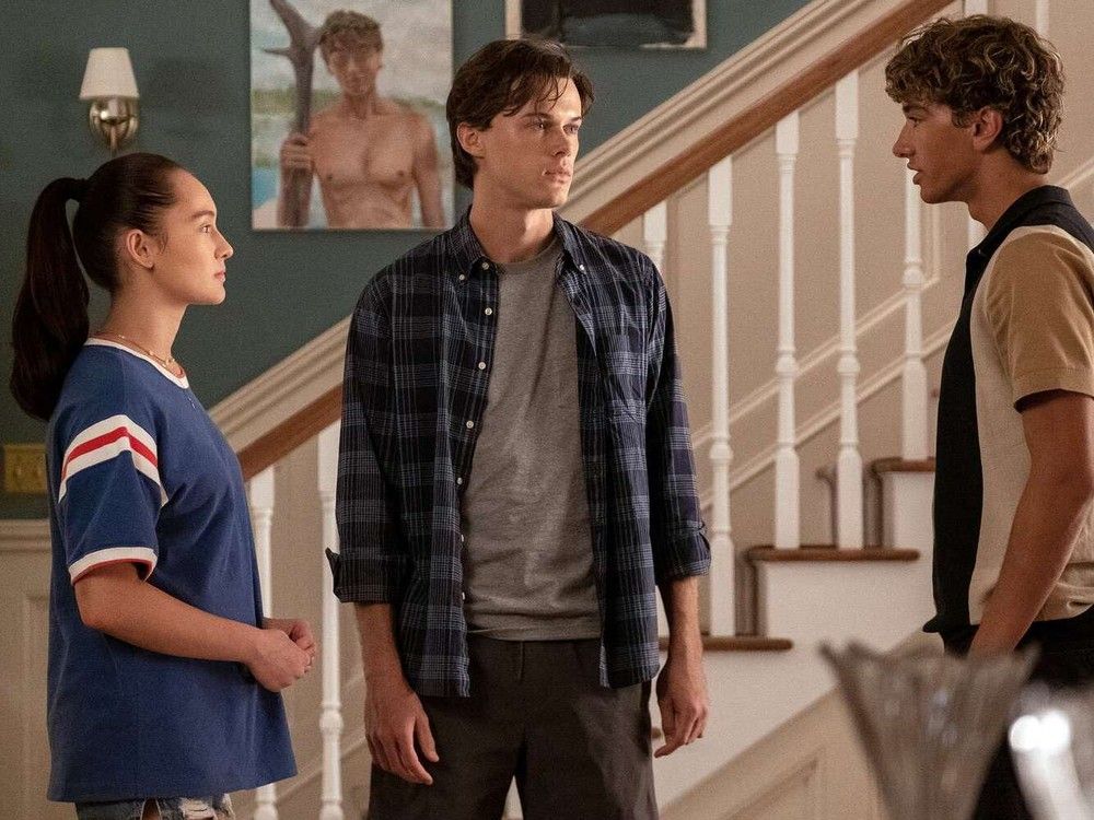 Lola Tung (left), who stars as Belly in The Summer I Turned Pretty, has signed on to Osgood Perkins' new movie The Young People, set to film in Vancouver this fall. Chris Briney (middle) and Gavin Casalegno (right) are also pictured as Conrad and Jeremiah Fisher. Lola Tung (left), who stars as Belly in The Summer I Turned Pretty, has signed on to Osgood Perkins' new movie The Young People, set to film in Vancouver this fall. Chris Briney (middle) and Gavin Casalegno (right) are also pictured as Conrad and Jeremiah Fisher.