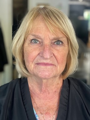 Sherry has been having a hard time styling her hair and was ready for a different look.