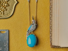 A Bird On A Rock by Tiffany High Jewelry piece.