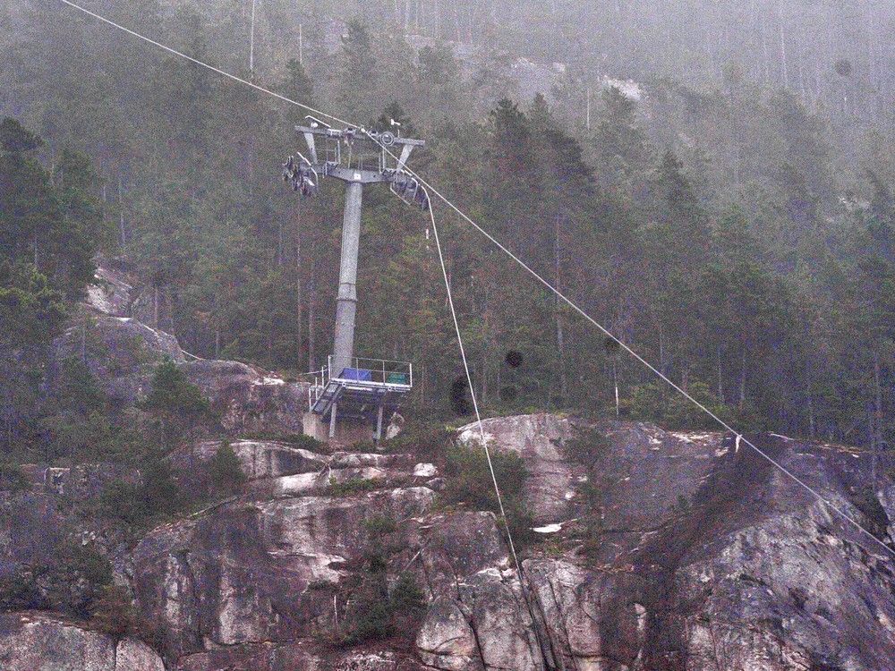  Vandals cut the cable for the second time in 13 months in Squamish in 2020.