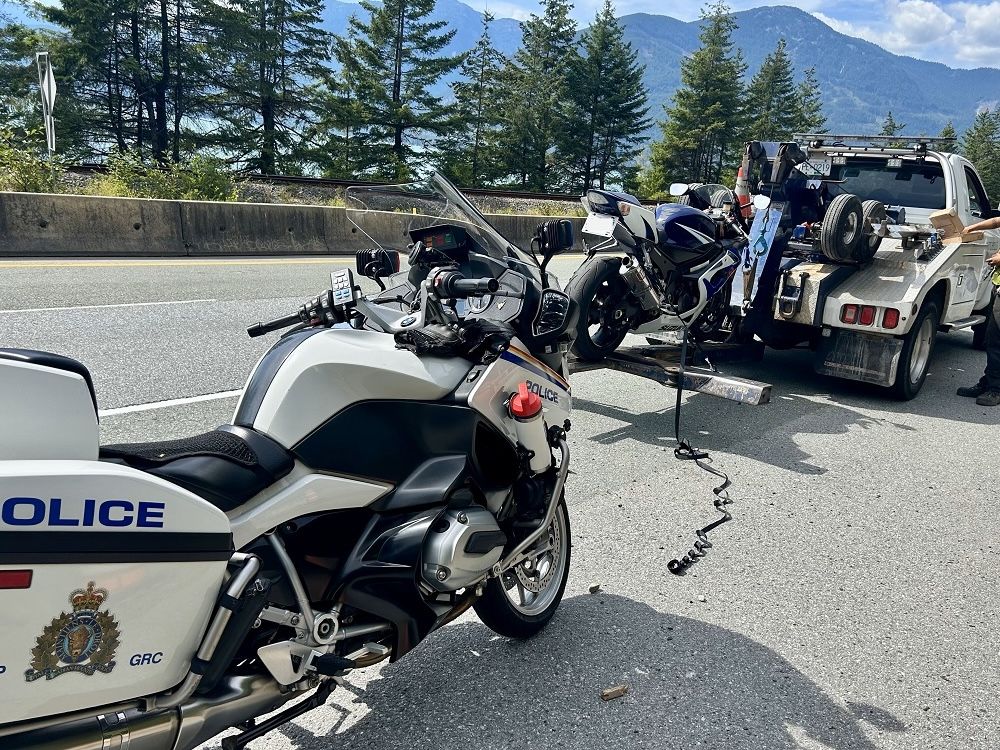  A Suzuki GSX-R motorcycle was impounded this week after the rider was caught doing 196 km/h in an 80 zone.