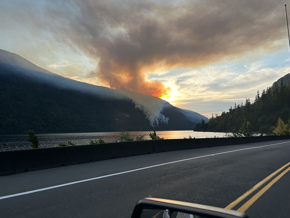  Coastal Fire Centre is investigating an out of control wildfire at Wesley Ridge by Cameron Lake. The wildfire was discovered on Thursday, July 31.