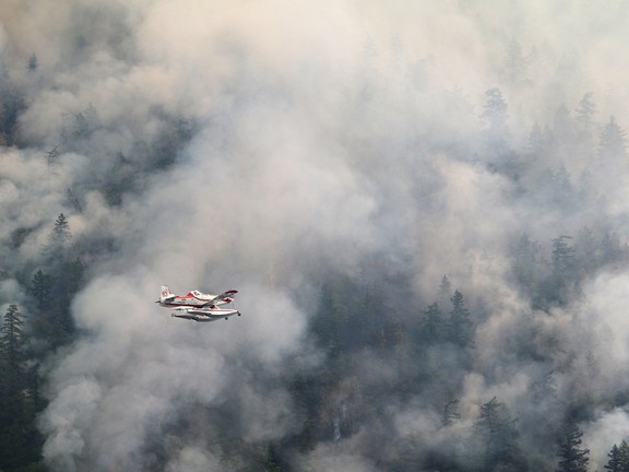 Evacuation orders lifted as Wesley Ridge fire declared under control ...