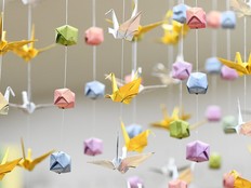 Archive image of origami. Plenty Mini Mini Market aims to shine a spotlight on the next generation of creatives.