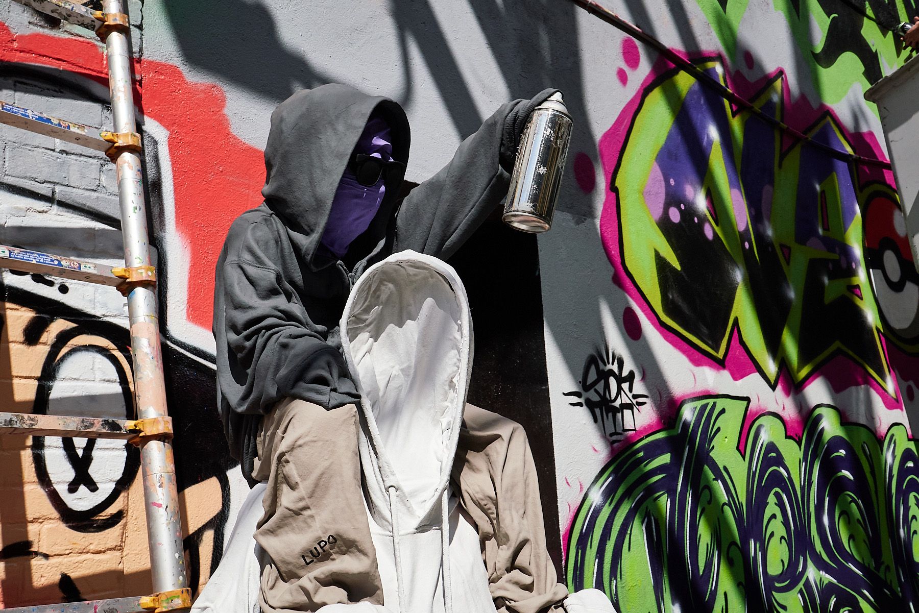  A sculpture by artist Lupo.