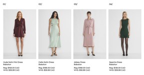 2025 Aritzia Warehouse Sale highlights.
