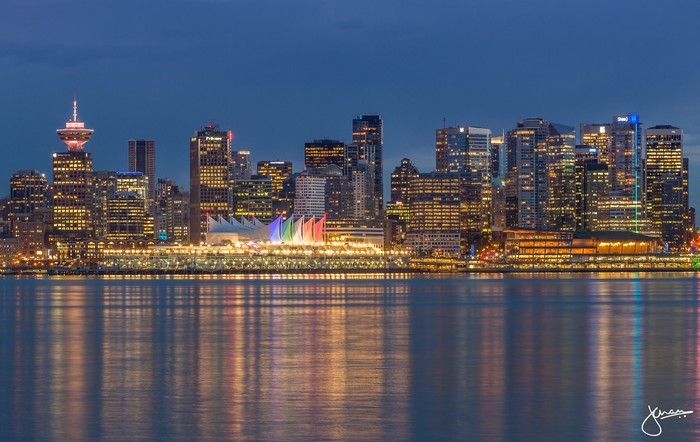  Photographer Jenn Chan says she loves she loves shooting during “blue hour” after sunset.