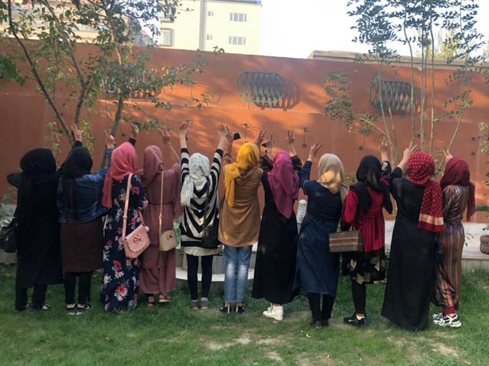  Vancouver advocate Friba Rezayee has partnered with the University of Regina to help raise funds for Afghan female students at risk of deportation to Taliban-controlled Afghanistan. Project Resilience photo