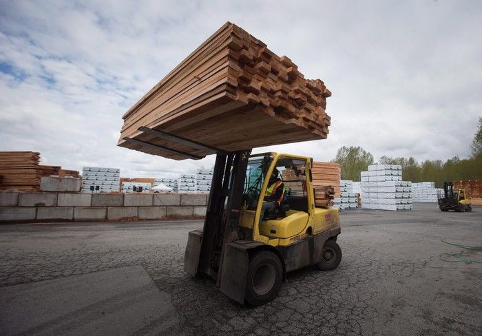  Jobs in natural resources, including forestry and mining, were down about 17 per cent according to latest figures.