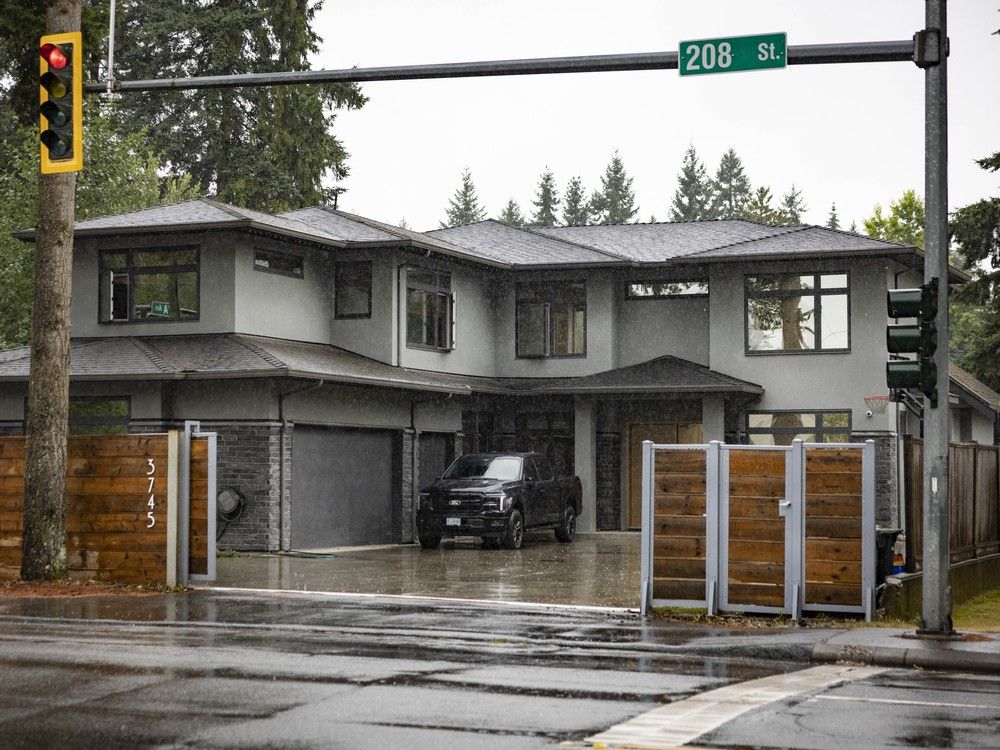  Home at 3745 208th Street in Langley. Drug lab equipment was delivered here to be sent to various locations. The owner of the home is Harpaul Singh Gill.
