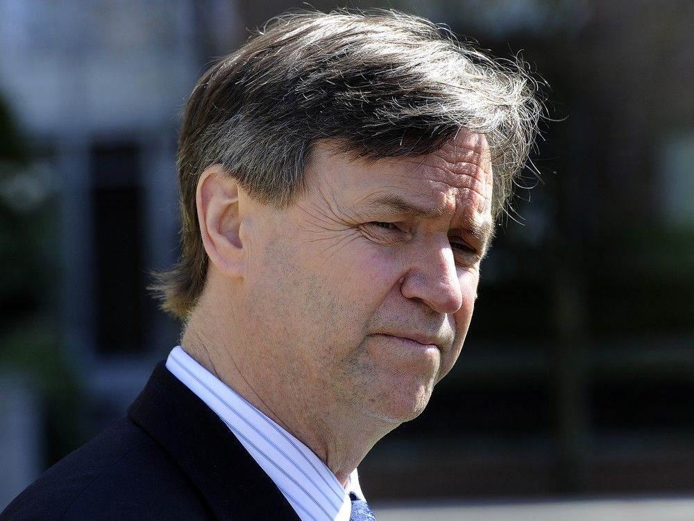 George Abbott, pictured in 2012, when he was a member of the B.C. Liberal government.