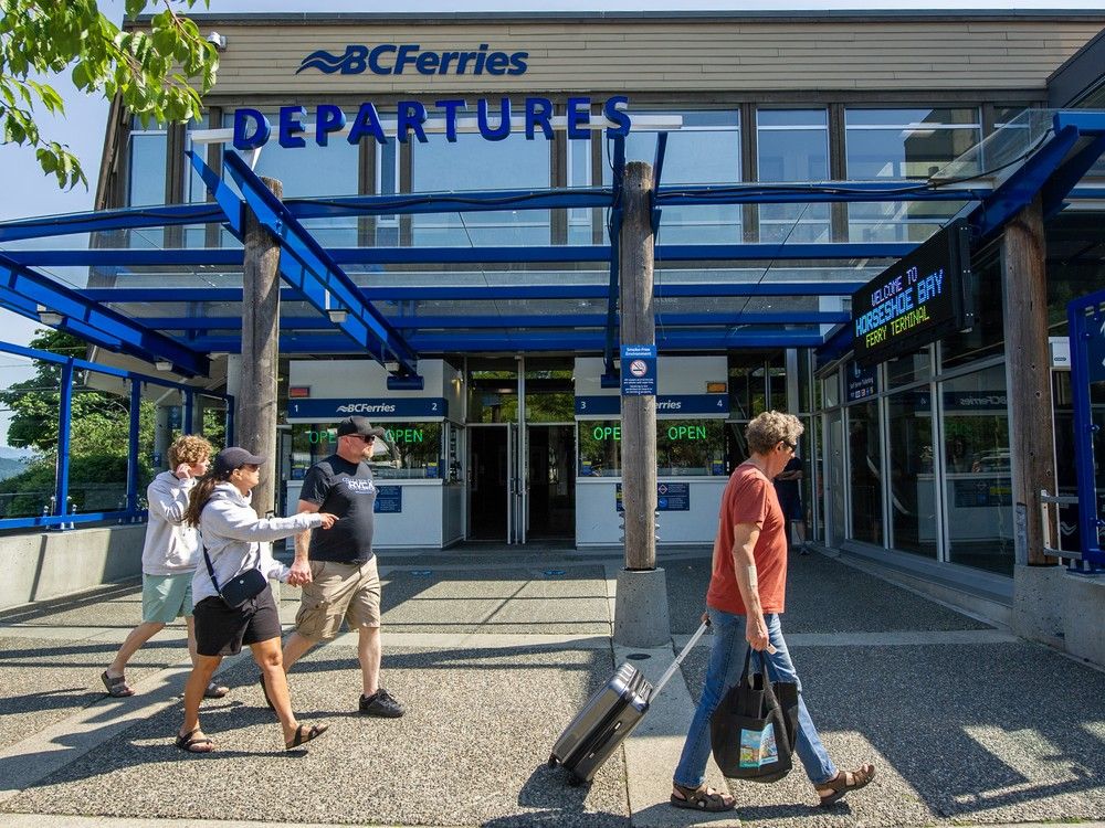 Horseshoe Bay Ferry terminal in West Vancouver
