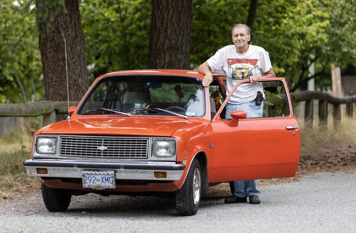  Charlie Cowley estimates he has clocked over 500,000 kilometres in his Chevette.