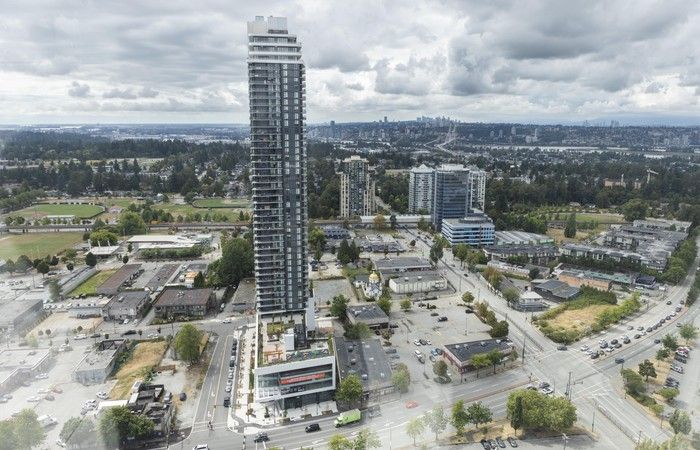  View from the 34th floor of the Flamingo One tower in Surrey.