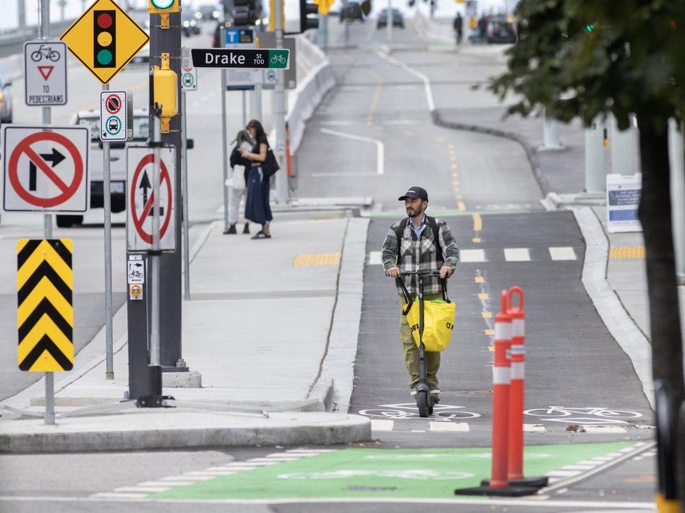 Trips by bicycle, e-bike and personal mobility devices such as scooters have all increased since 2017.