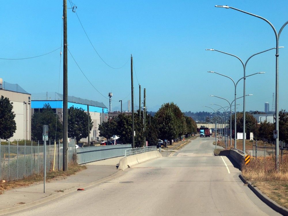  Warehouses and industrial land in the area of southeastern Richmond that the courts have ruled belongs to four of the five First Nations that make up the Cowichan peoples.