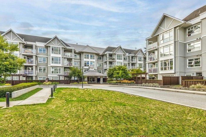  Unit 425 at 3122 St. Johns Street in Port Moody measures 654-square-feet and has one-bedroom and a den.