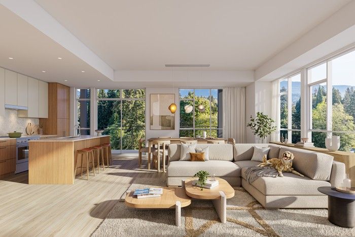  Each unit at Trailside at Lynn is bright thanks to oversized windows.