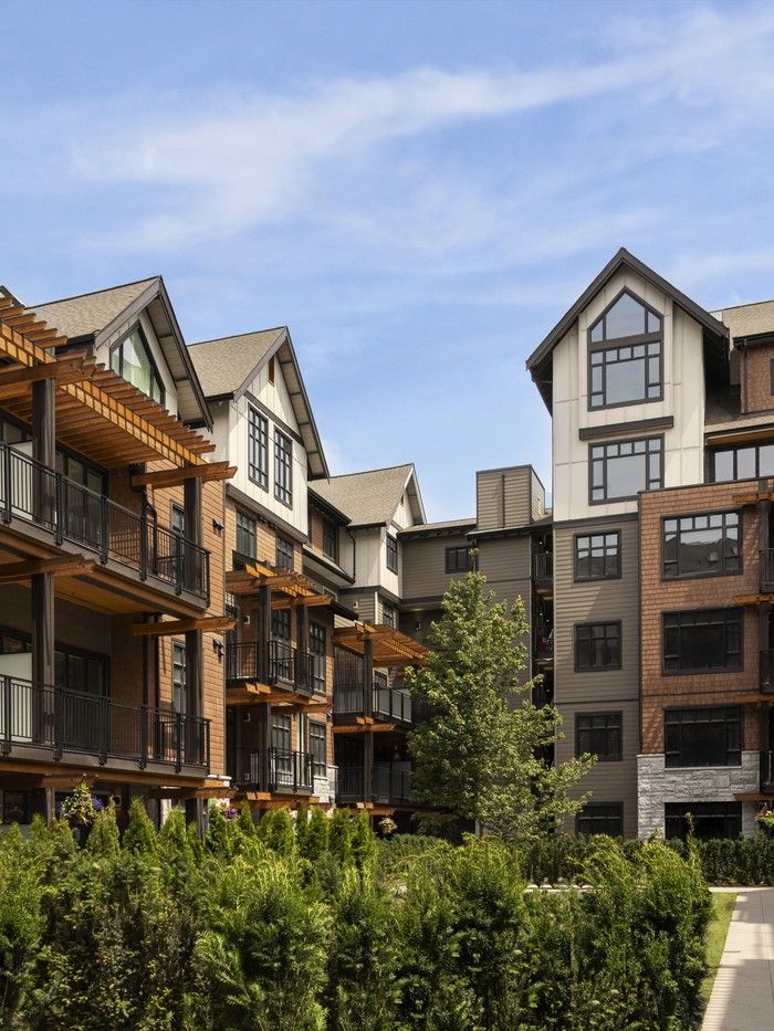 The first Oakwoods condos on the market are those in Flora, a 58-unit building where prospective buyers can choose from 24 different floor plans ranging from studio apartments (395 square feet) through one-, two- and three-bedroom homes. The first Oakwoods condos on the market are those in Flora, a 58-unit building where prospective buyers can choose from 24 different floor plans ranging from studio apartments (395 square feet) through one-, two- and three-bedroom homes.