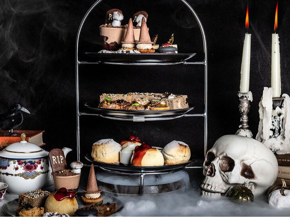 Haunted Cellar Afternoon Tea at the Fairmont Hotel in Vancouver. Haunted Cellar Afternoon Tea at the Fairmont Hotel in Vancouver.