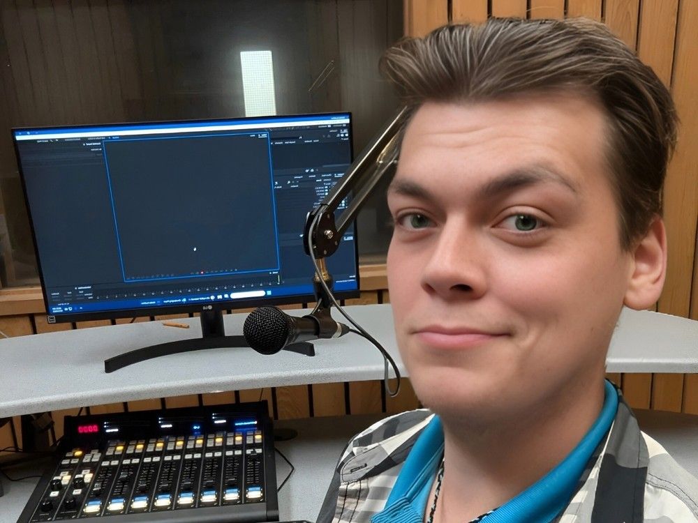 Tyler Coburn, a 28-year-old in BCIT's radio and broadcasting program, is afraid the BCGEU strike will hurt him and other students that rely on government loans and grants.
