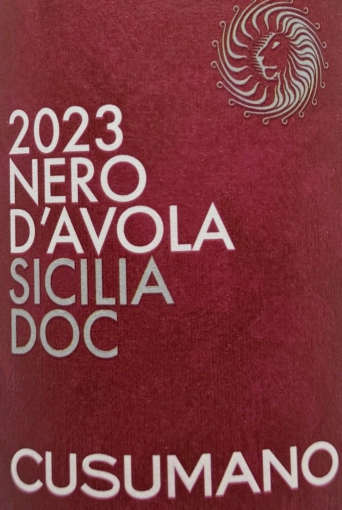 Cusumano Nero d'Avola 2023