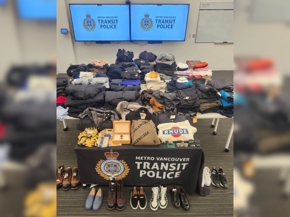 Three Burnaby residents arrested in stolen high-end goods sting