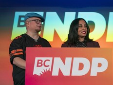 Charlie Demers with Niki Sharma