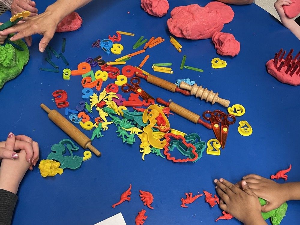 Kindergarten Connections is a program at Central Sockeye Preschool aimed at helping preschoolers transition to kindergarten. The event, which received Raise-A-Reader funding, was held over three days earlier this year and included a library visit, literacy session and numeracy session. Kids also received books, toys and supplies.