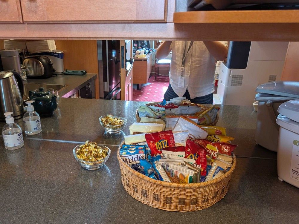 Light refreshments for MLAs are in the Speaker's Office at the B.C. legislature in Victoria. Light refreshments for MLAs are in the Speaker's Office at the B.C. legislature in Victoria.