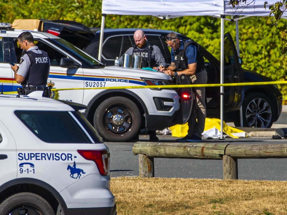 Two men were killed and one critically injured during a 2023 shooting at South Surrey Athletic Park. Bryce Campbell was convicted of the shooting, and pled guilty to manslaughter in a separate incident involving a 2022 shooting, also in South Surrey. Two men were killed and one critically injured during a 2023 shooting at South Surrey Athletic Park. Bryce Campbell was convicted of the shooting, and pled guilty to manslaughter in a separate incident involving a 2022 shooting, also in South Surrey.